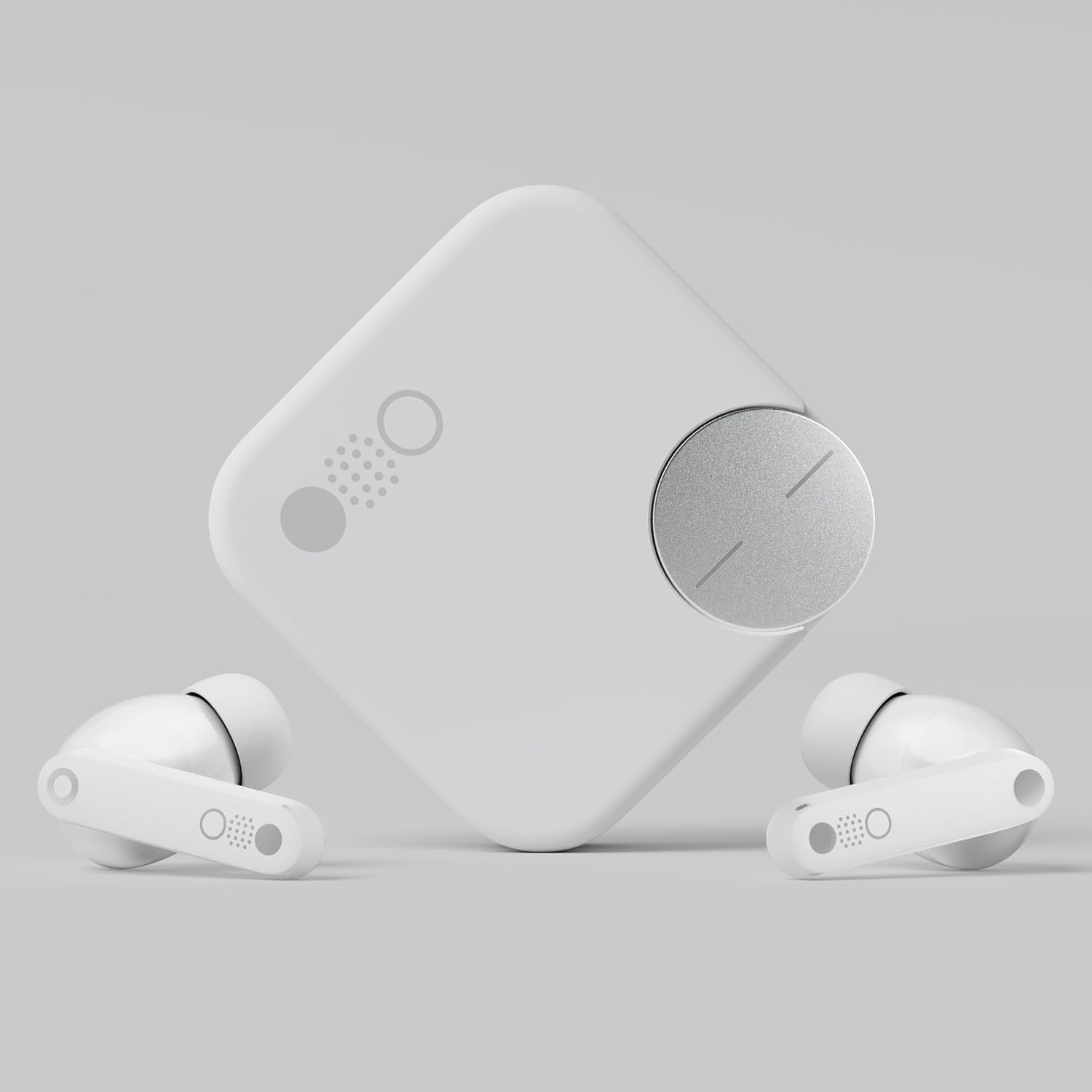 CMF by Nothing Buds Pro 2 Bluetooth Earbuds, ChatGPT Integrated, TWS with Clear Voice Technology 2.0, 50 dB Smart ANC, Up to 11 hrs Battery, Spatial Audio Effect, IP55, Light Grey, Middle East Version