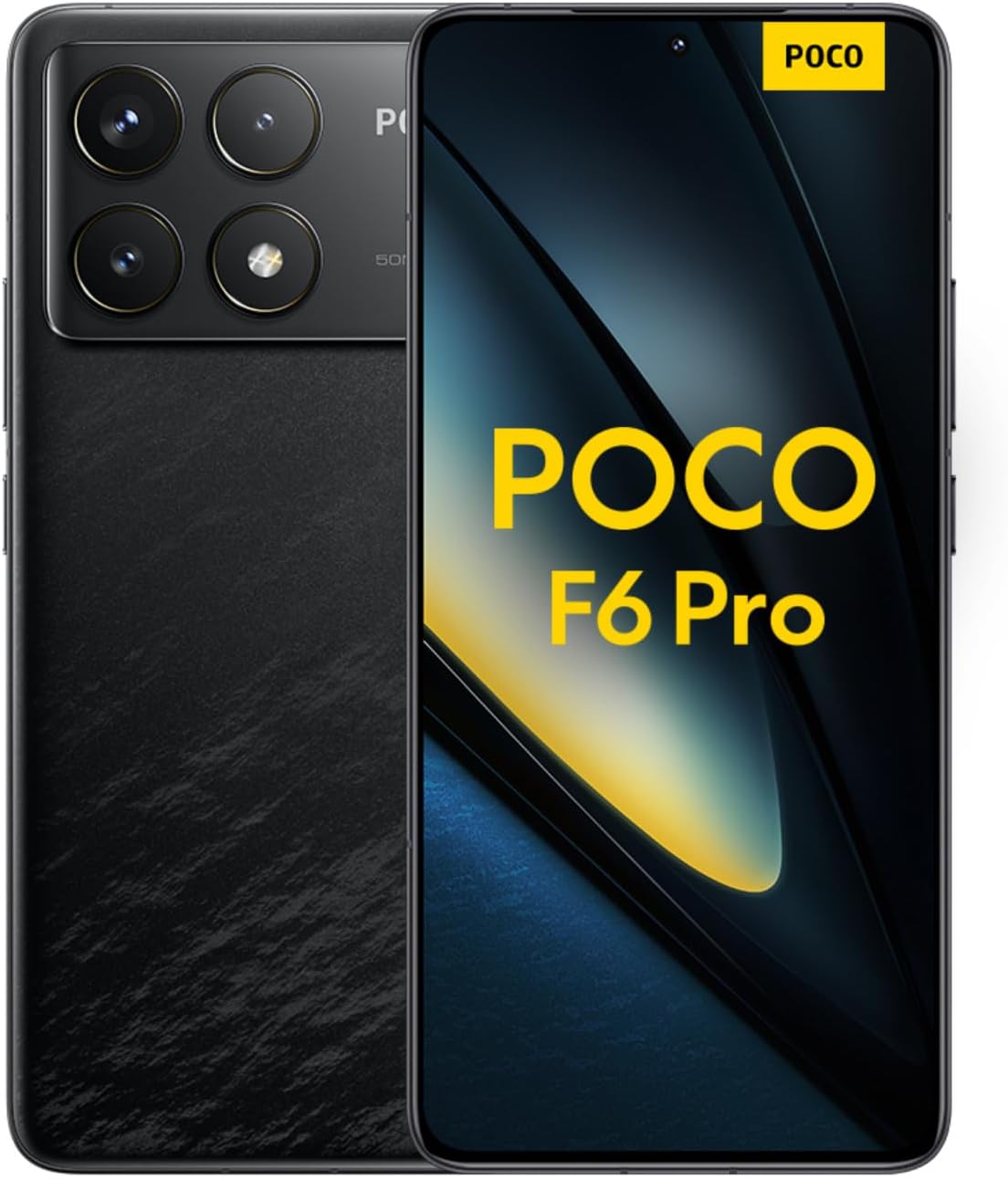 هاتف شاومي بوكو F6 برو 5G، أسود (12 جيجابايت رام + 512 جيجابايت) | معالج سنابدراجون 8 الجيل الثاني | شاشة AMOLED 120 هرتز، 6.67 بوصة | كاميرا ثلاثية مع مثبت بصري (OIS) 50+8+2 ميجابكسل، كاميرا أمامية 16 ميجابكسل