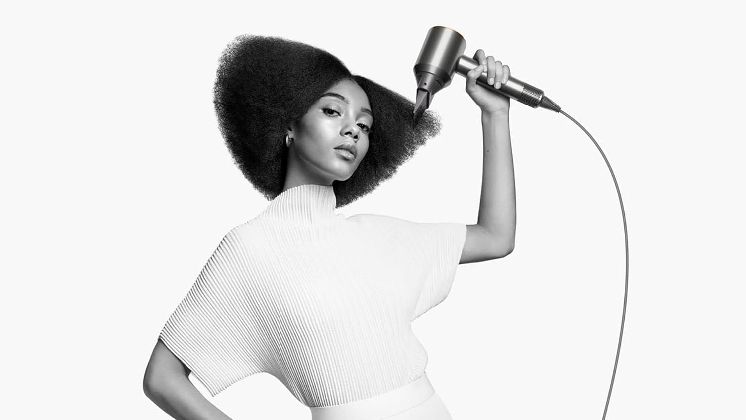 Dyson Supersonic™ hair dryer (Nickel/Copper) [Five styling attachments including the new Flyaway attachment]- red