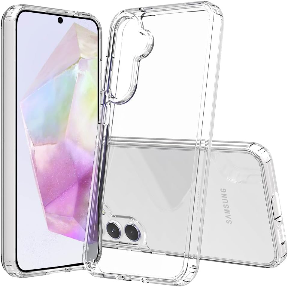 PROTECT  Samsung A35 Lucid Phone Case, Anti Scratch, Bundle, Screen Protector included, Protective, Clear, LSAMA35