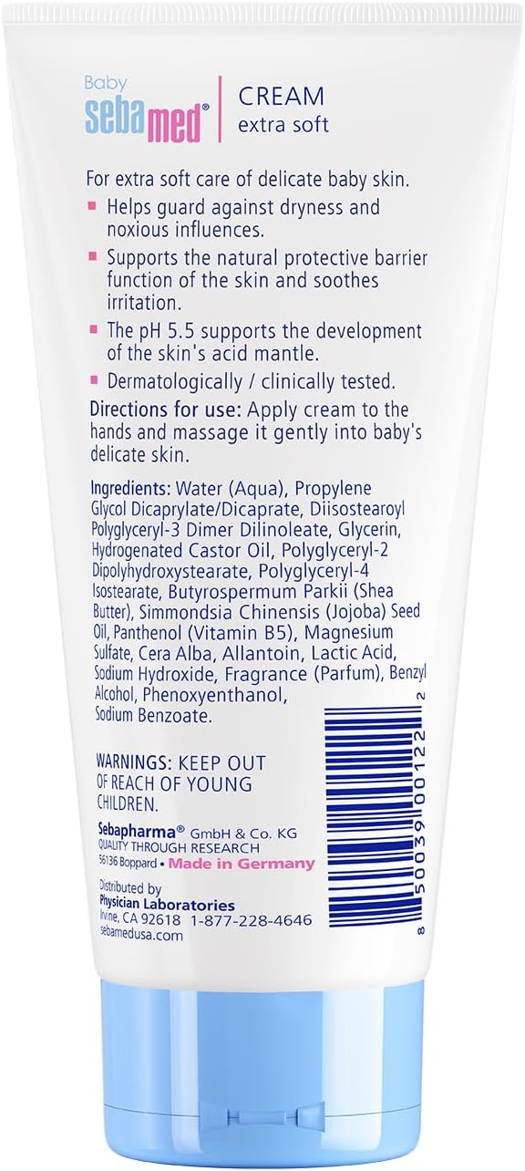 SEBAMED BABY CREAM EXTRA SOFT 200ML