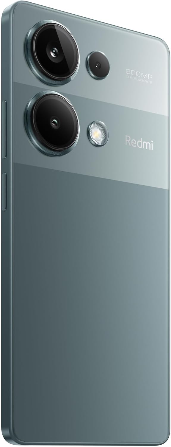 Xiaomi Redmi Note 13 Pro (Forest Green 12GB RAM, 512 Storage) - Ultra-clear 200MP camera with OIS |120Hz FHD+AMOLED display | Immersive viewing with ultra-thin bezels | 67W turbo charging