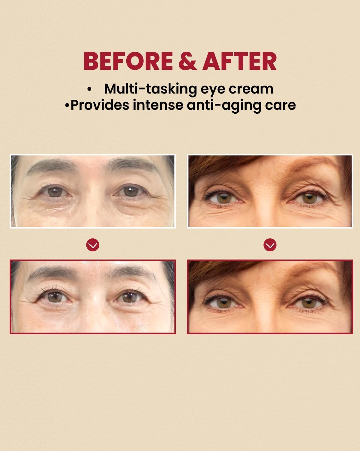 2PCS SEOUL 1988 Eye Cream : Retinal Liposome 4% + Fermented Bean