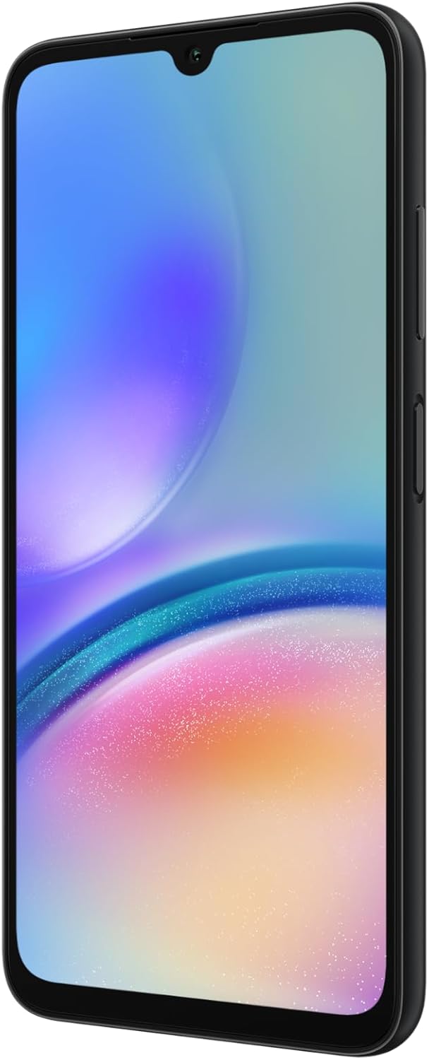Samsung Galaxy A05s, Android Smartphone, Dual SIM Mobile Phone, LTE, 6GB RAM, 128GB Storage, Black (UAE Version)