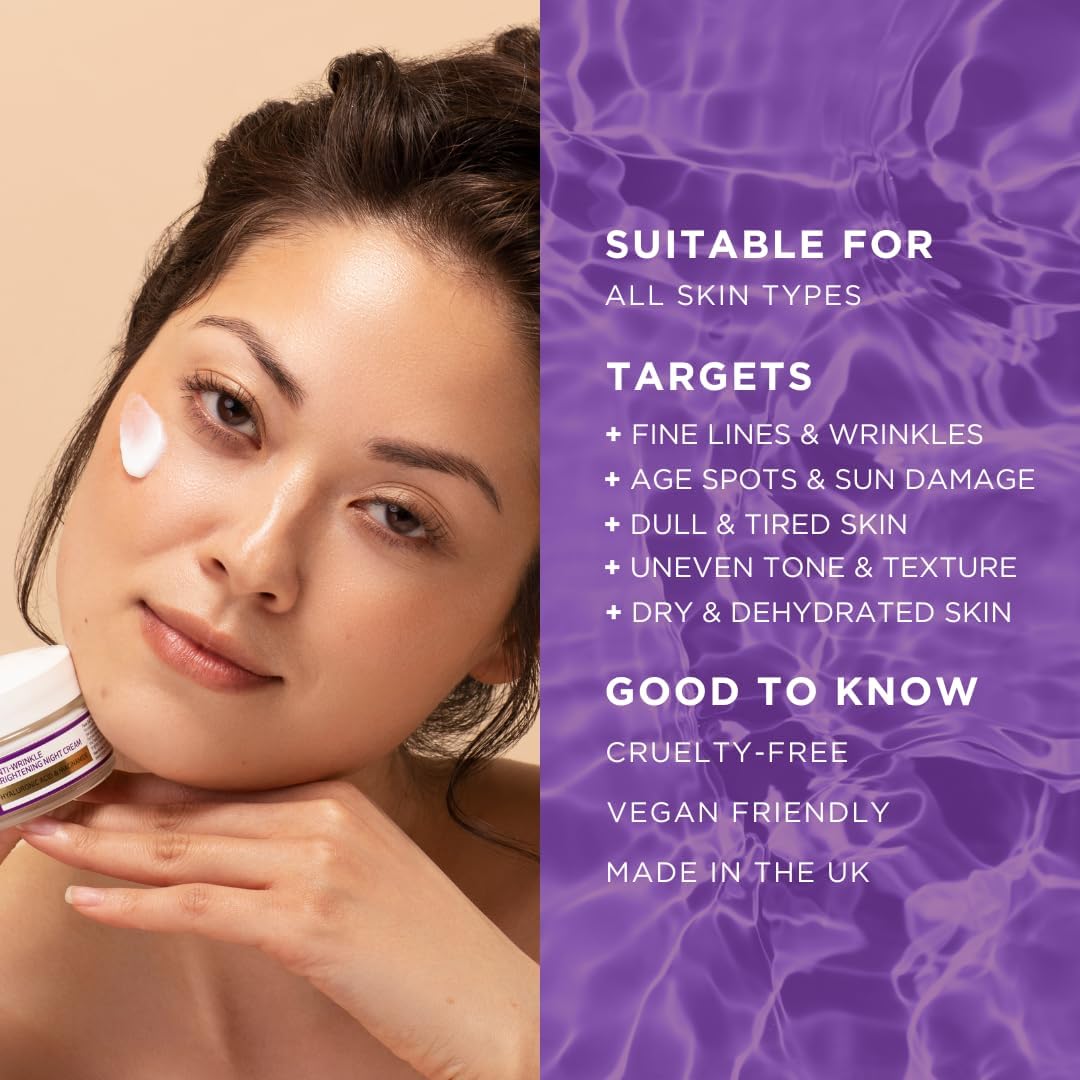 Fade Out Anti-Wrinkle Brightening Foaming Facial Wash with Hyaluronic Acid and Niacinamide