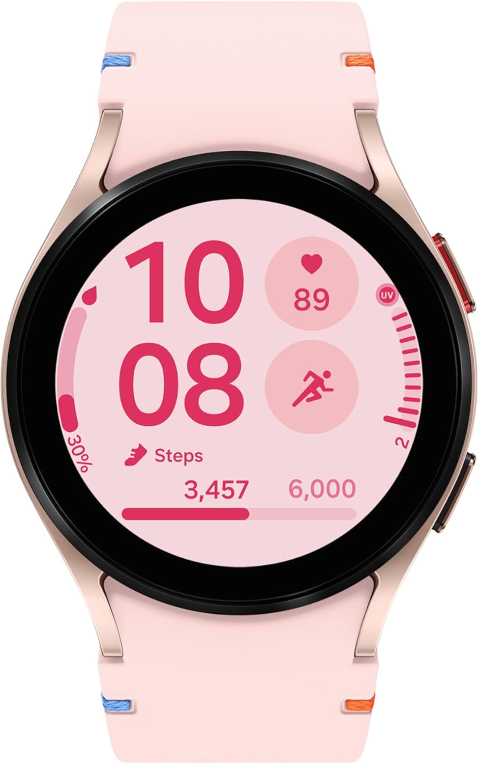 Samsung Galaxy Watch FE, Smartwatch, Health Monitoring, Fitness Tracking, 40mm, Pink Gold (UAE Version)