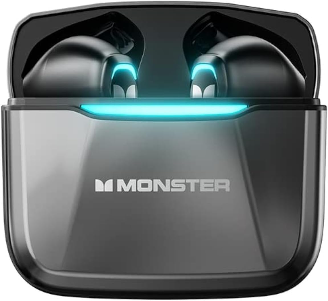MONSTER GT11 True Wireless BT Earbuds Black [video game]