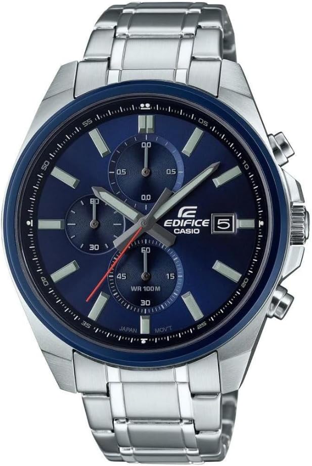 Edifice Men's Watch - EFV-610D-1AVUDF Black Dial