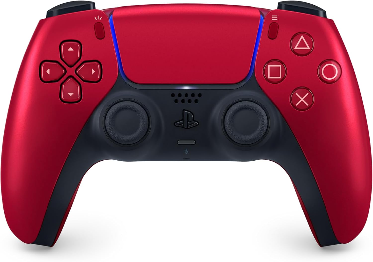 وحدة تحكم لاسلكية DualSense لجهاز PlayStation 5 (الإصدار الرسمي) - أحمر بركاني