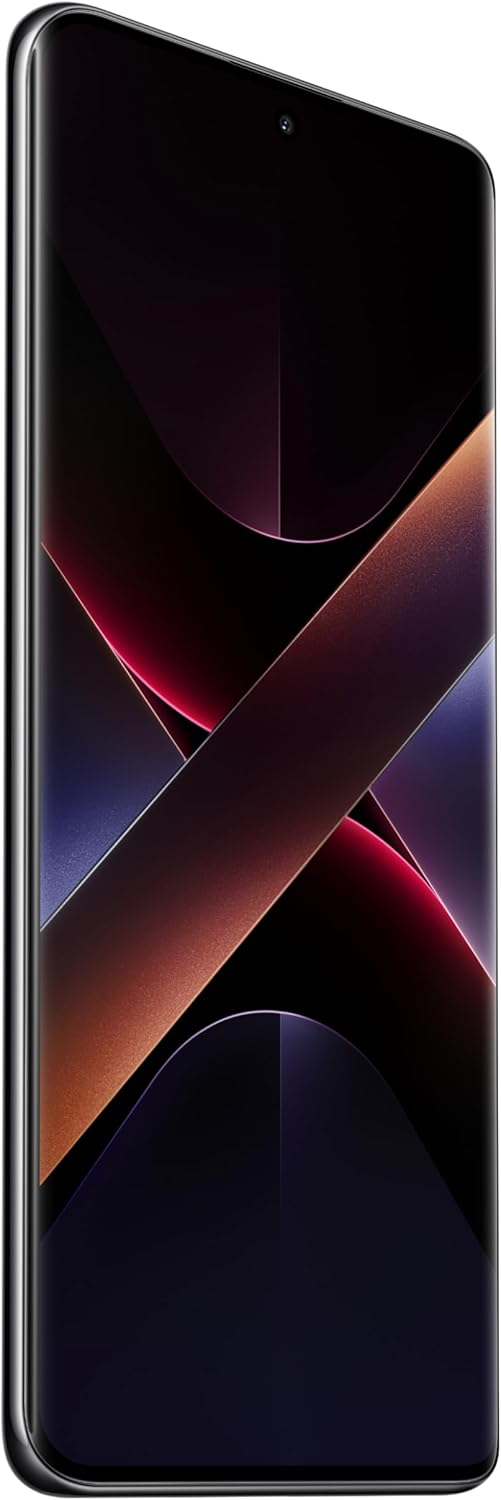 POCO X7 Black 12GB RAM 512GB 5G Mobile | Mediatek Dimensity 7300-Ultra | 1.5K 120Hz AMOLED curved display | 50MP main camera with OIS | IP68 & 5110mAh battery