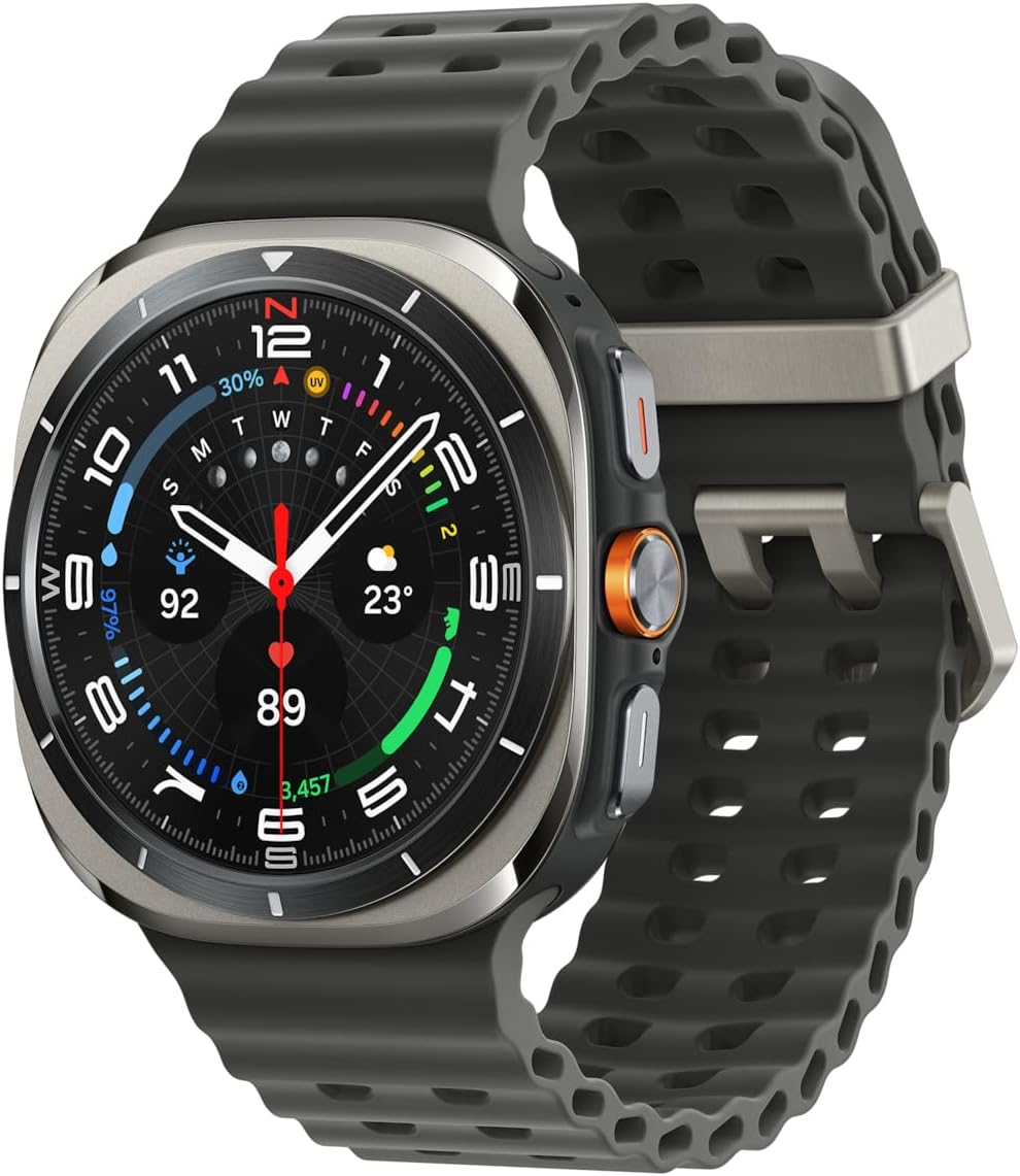 Samsung Galaxy Watch Ultra 3,81 cm (1.5") AMOLED 47 mm Numérique 480 x 480 pixels Écran tactile 4G Argent Wifi GPS