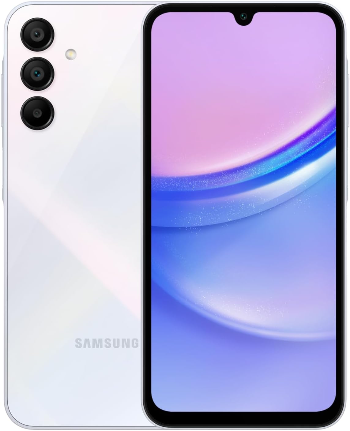 Samsung Galaxy A15, Android Smartphone, Dual SIM Mobile Phone, 4GB RAM, 128GB Storage, Light Blue (UAE Version)
