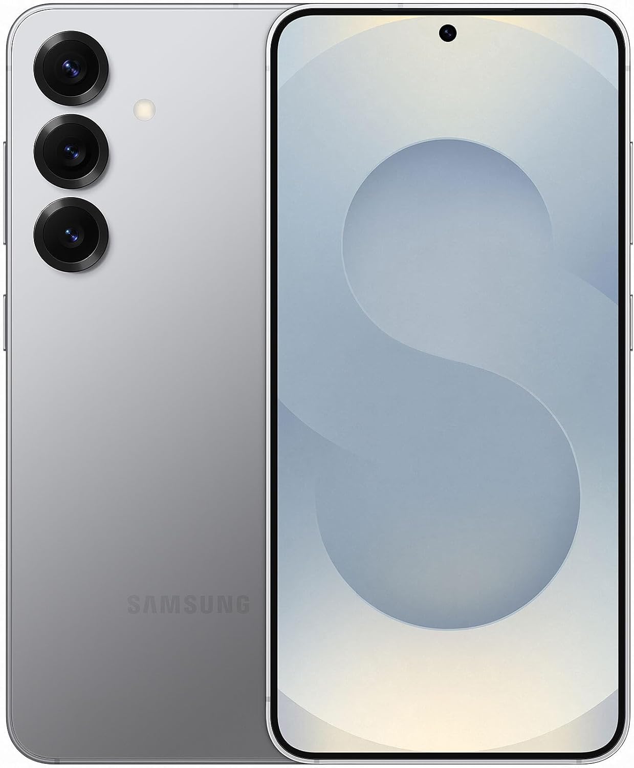 Samsung Galaxy S25 SM-S931B DUAL SIM 128GB ROM + 12GB RAM (GSM ONLY | NO CDMA) Factory Unlocked 5G Smartphone (Silver Shadow) - International Version