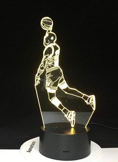 Jordan Table Lamps 3D Night Light Figure Sports Basketball Home Decoration Birthday Gift for Kids Boy Child 3D LED Night Light Lamp