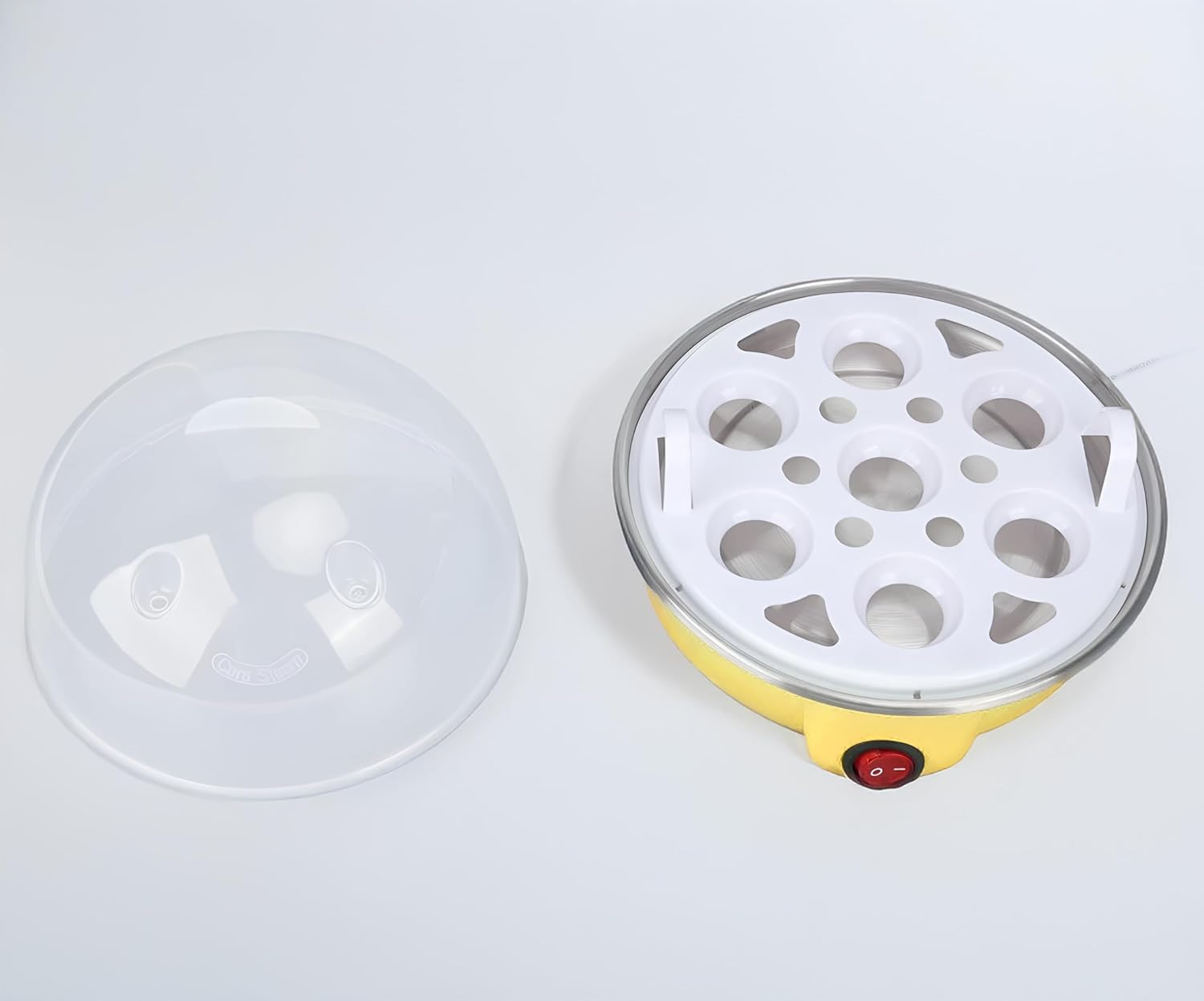 Multi-functional Electric Eggs Boiler Cooker Steamer Home Kitchen Use | 7 Egg Capacity Multifunction Electric Boiled Egg Maker Food Steamer