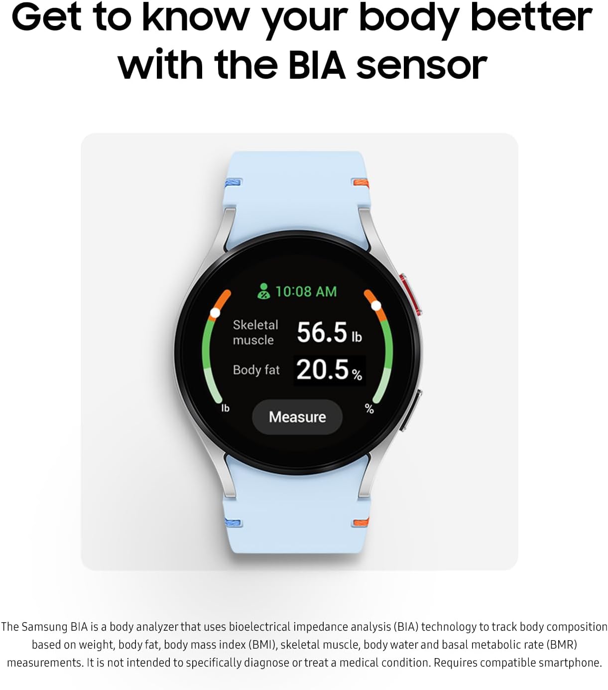Samsung Galaxy Watch FE 40mm Bluetooth AI Smartwatch w/Fitness Tracking, BIA Sensor, Personalized HR Zones, Heart Rate Tracker, Sleep Monitor, 2024, Pink Gold [US Version, 1Yr Manufacturer Warranty]