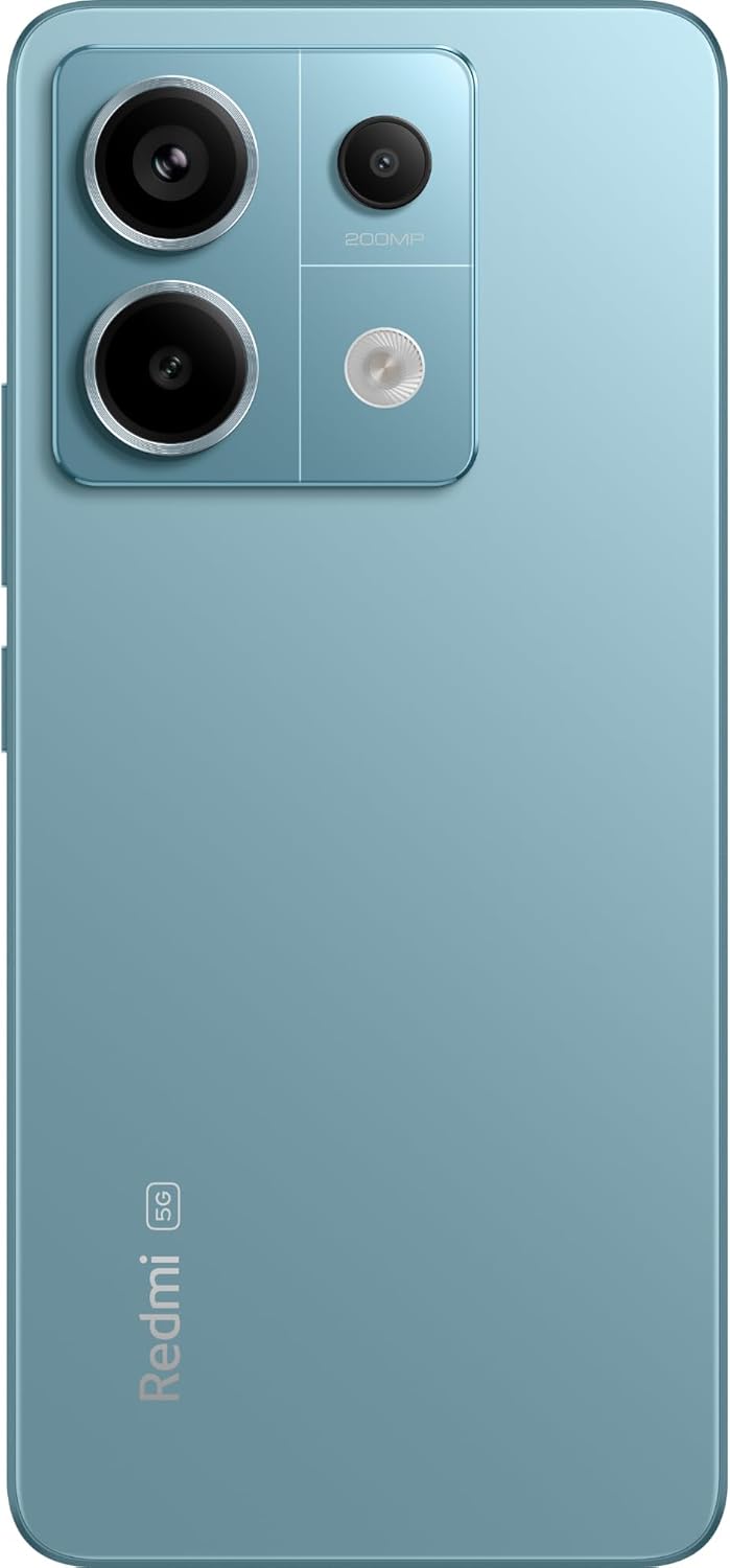 Xiaomi Redmi Note 13 Pro 5G (Ocean Teal 12GB RAM, 512 Storage) - Ultra-clear 200MP camera with OIS |1.5K 120Hz AMOLED display | Snapdragon®7s Gen 2