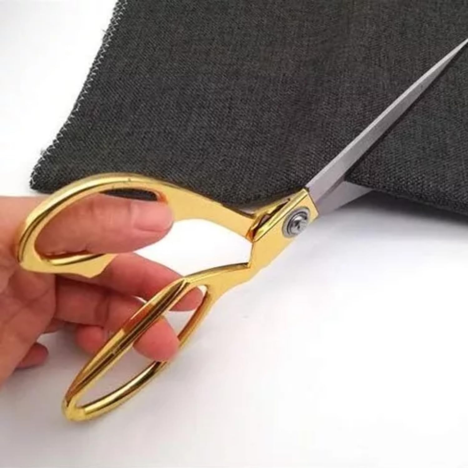 Tailor Scissors Professional 9.5 inch Gold Stainless Steel Professional Shears Heavy Duty