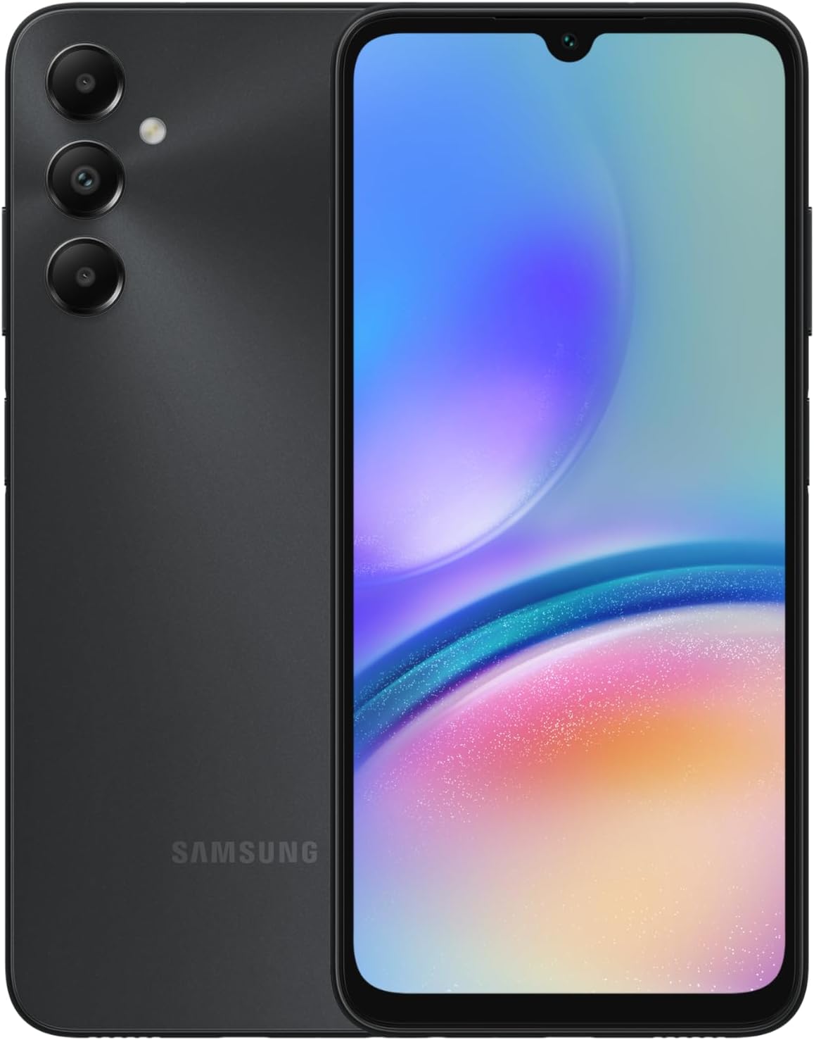 Samsung Galaxy A05s, Android Smartphone, Dual SIM Mobile Phone, LTE, 6GB RAM, 128GB Storage, Black (UAE Version)