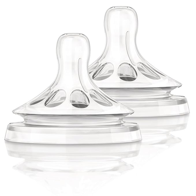Philips Avent Nat Feed Teats 6M+X2 654/27