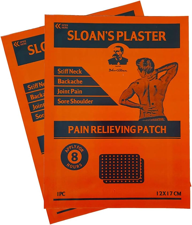 Sloan's Plasters Pain Relieving Patch (Pack of 2)