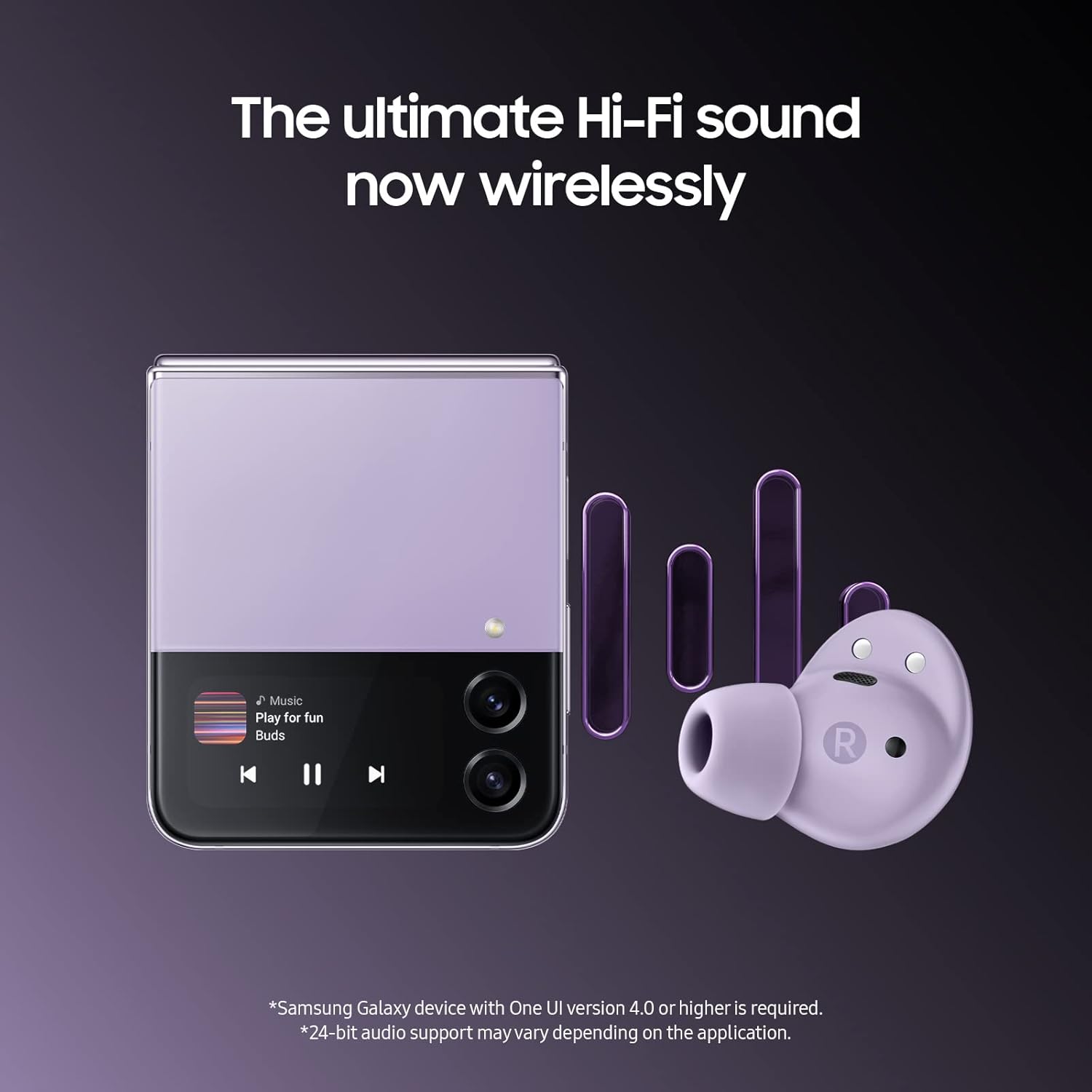 Samsung Galaxy Buds2 Pro Bora Purple Headphones