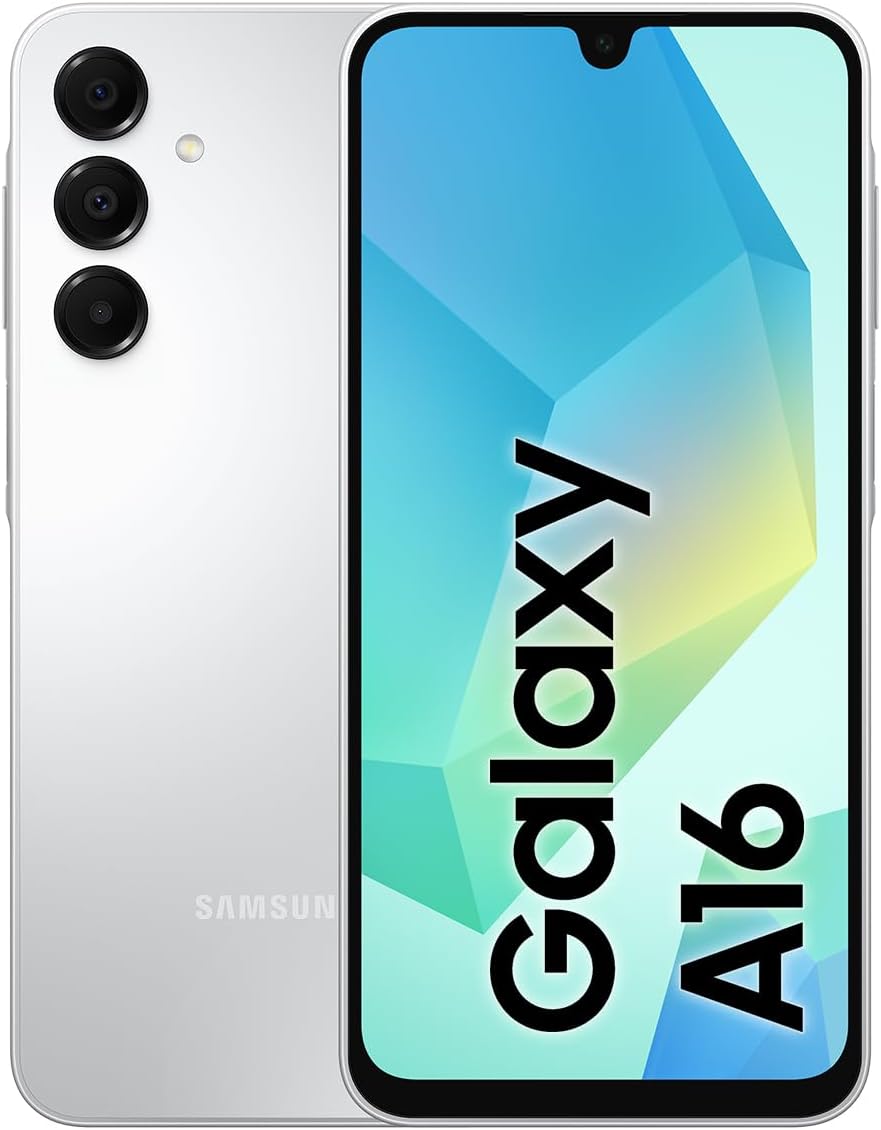 Samsung Galaxy A16 LTE, Android Smartphone, Dual SIM Mobile Phone, 6GB RAM, 128GB Storage, Gray (UAE Version)