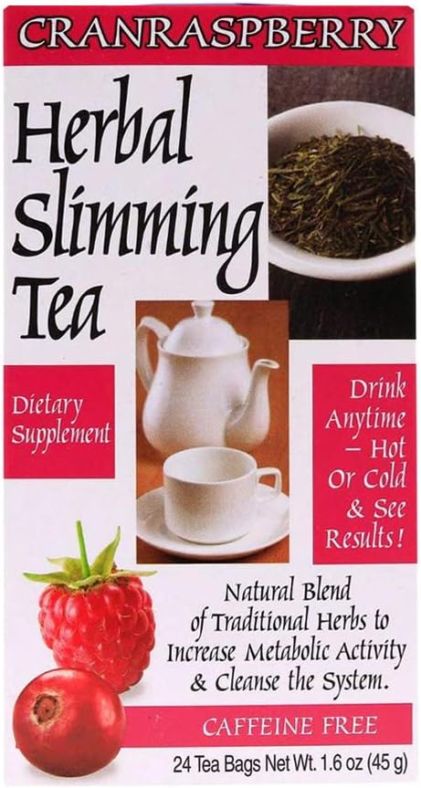 Vitamins Herbal Slimming Tea - Cranraspberry 24Bags