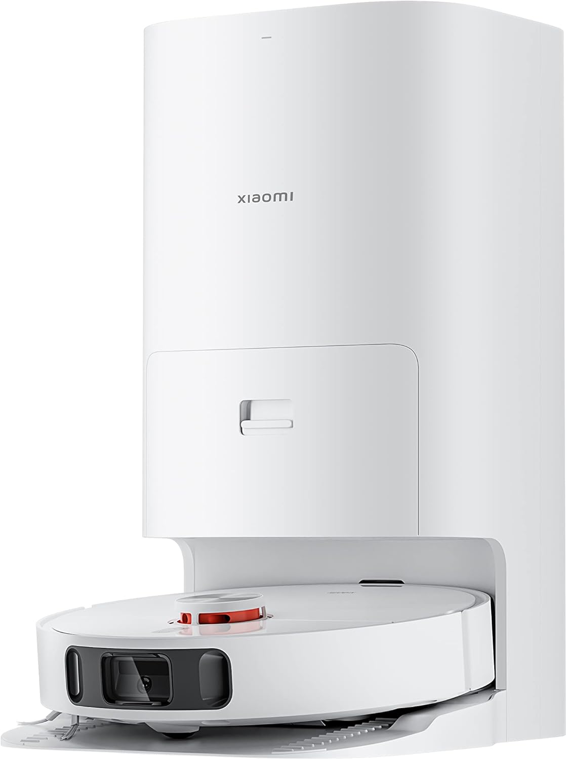 Xiaomi Robot Vacuum X10+ with Smart Cleaning all-in-one Station| S-Cross AI™ Advanced 3D obstacle recognition| 4000Pa powerful Suction high speed rotation, 3 water volume settings | - White