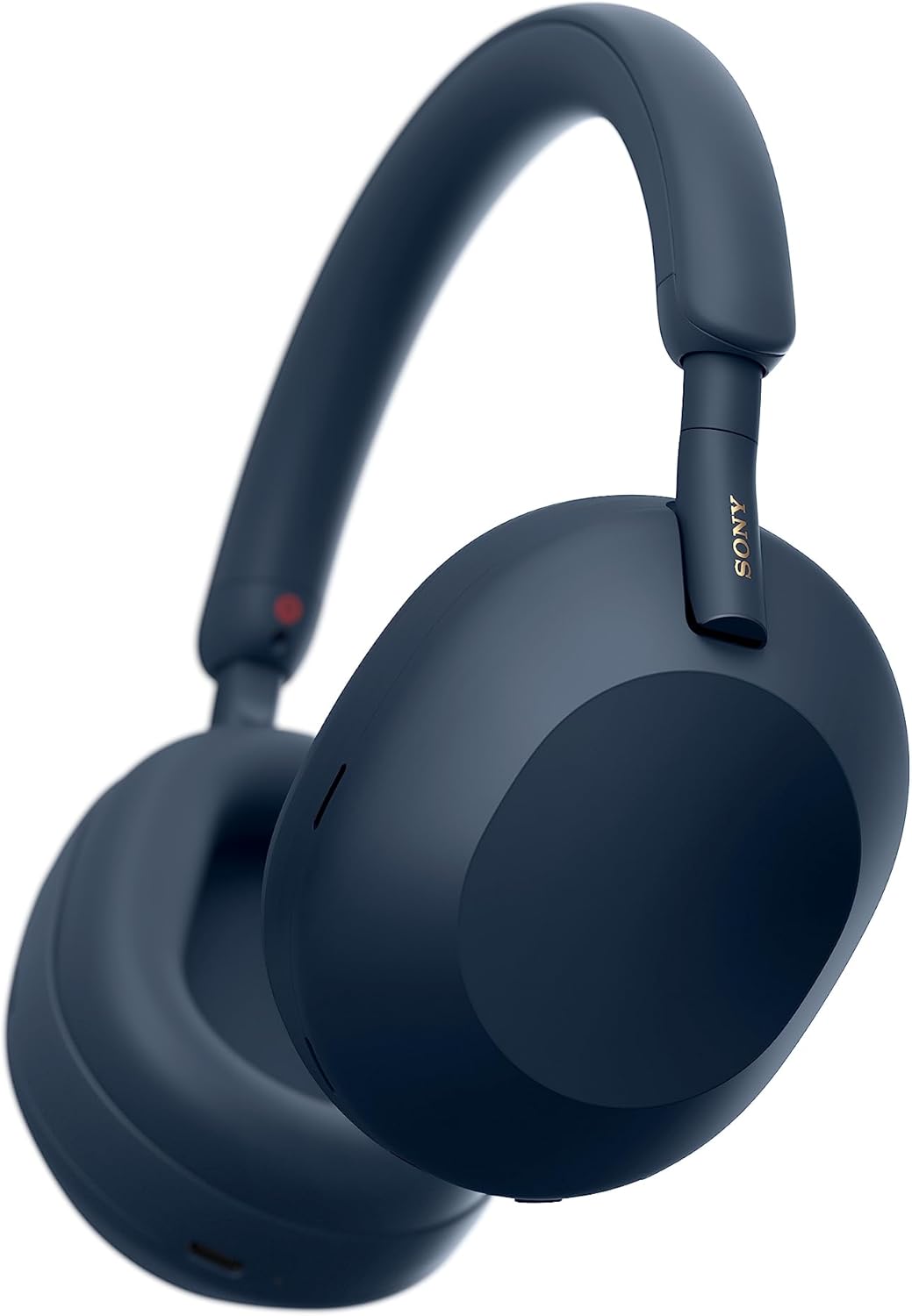 Sony WH-1000XM5 Wireless Noise Cancelling Headphones (30h Battery, Touch Sensor, Quick Charge Function, Optimised for Amazon Alexa, Headset with Microphone) Midnight Blue, Blue