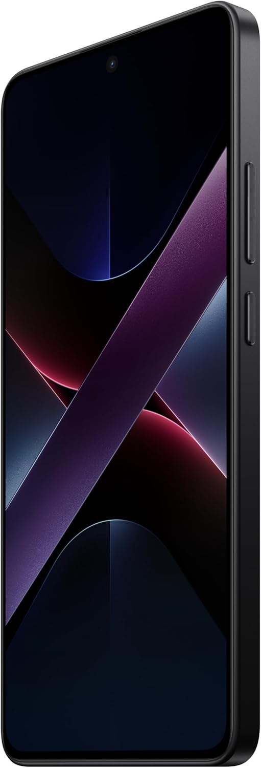 Xiaomi POCO X7 Pro Black 12GB RAM 512GB 5G Mobile | Mediatek Dimensity 8400-Ultra | 1.5K 120Hz AMOLED curved display | 50MP main camera with OIS | IP68 | 5110mAh battery with 90w Hypercharge