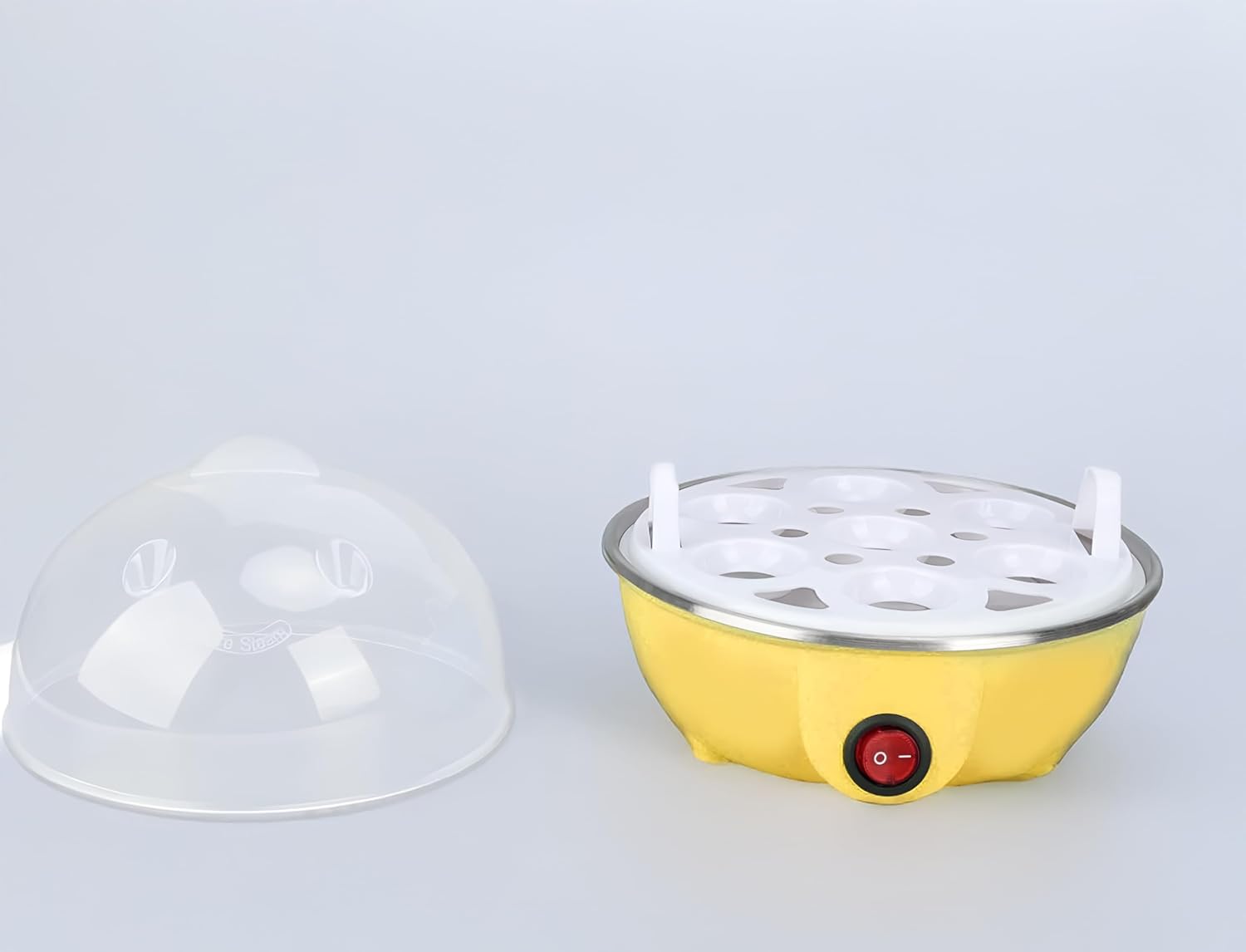Multi-functional Electric Eggs Boiler Cooker Steamer Home Kitchen Use | 7 Egg Capacity Multifunction Electric Boiled Egg Maker Food Steamer