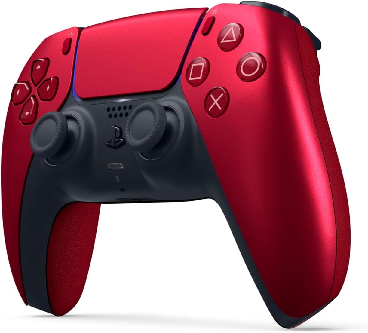 وحدة تحكم لاسلكية DualSense لجهاز PlayStation 5 (الإصدار الرسمي) - أحمر بركاني