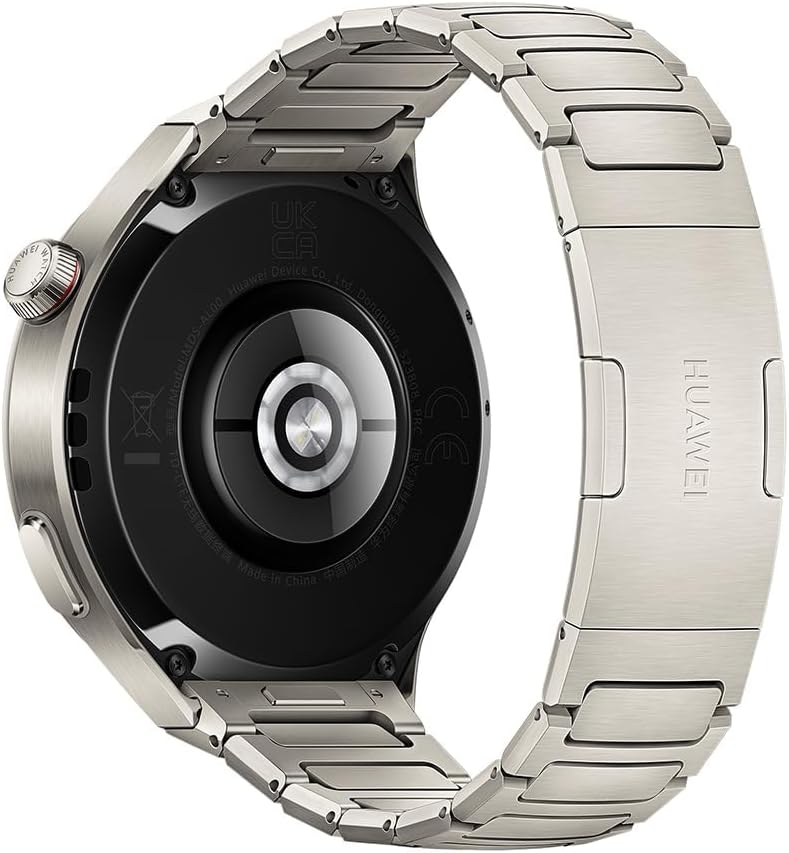 HUAWEI Watch 4 Pro Smartwatch, Spherical Sapphire Glass, Health at a Glance, eSIM Cellular calling, Fresh-new Activity Rings, 21-Day Battery Life, ECG Analysis, Compatible with Andriod & iOS, Titanium