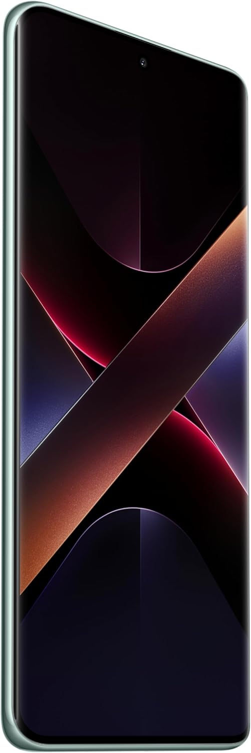 POCO X7 Green 12GB RAM 512GB 5G Mobile | Mediatek Dimensity 7300-Ultra | 1.5K 120Hz AMOLED curved display | 50MP main camera with OIS | IP68 & 5110mAh battery