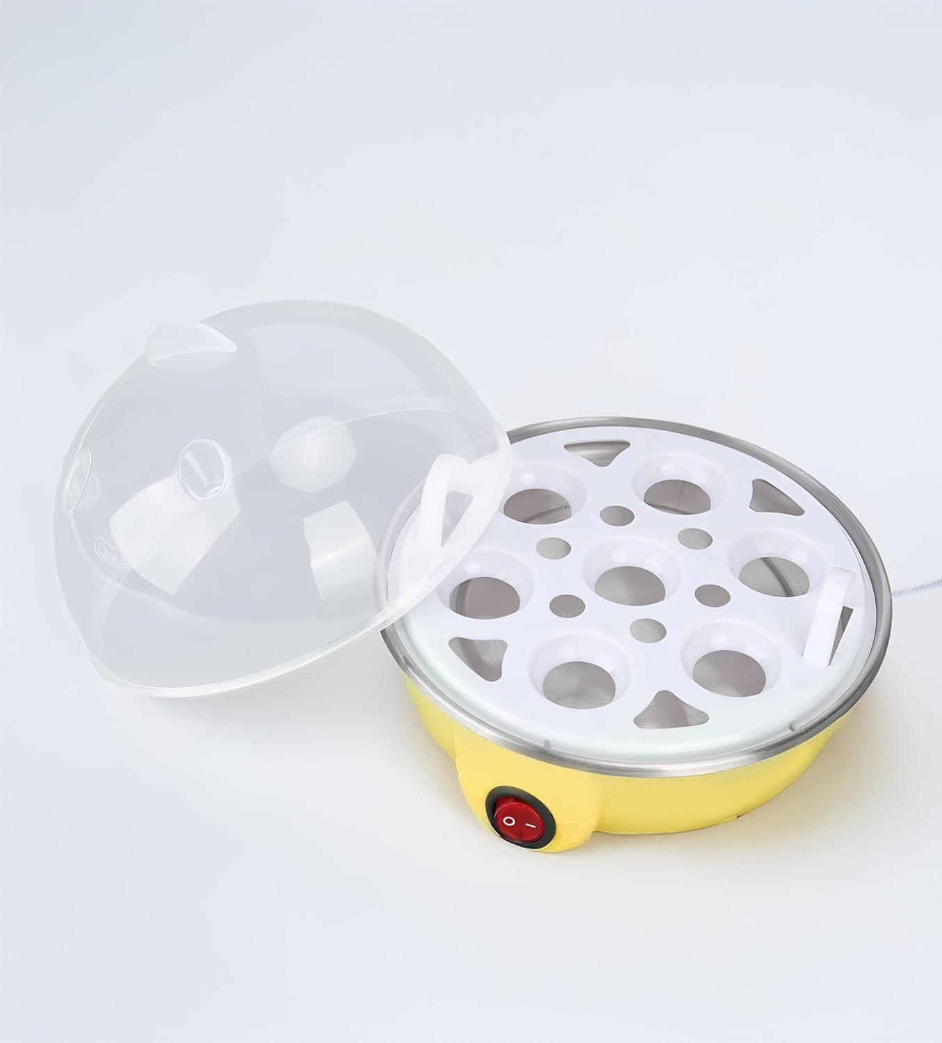 Multi-functional Electric Eggs Boiler Cooker Steamer Home Kitchen Use | 7 Egg Capacity Multifunction Electric Boiled Egg Maker Food Steamer
