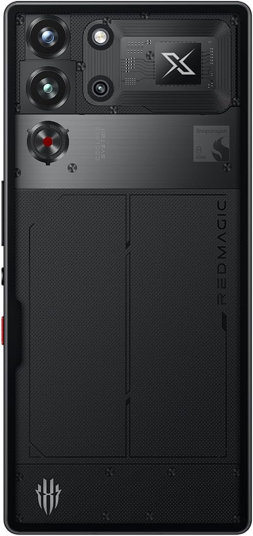 REDMAGIC 10 Pro 144Hz Gaming Phone, 5G Android Smartphone, 16GB RAM+512GB ROM, Snapdragon 8 Elite, 6.85" 1.5K AMOLED Full Screen, FHD+, 50MP Camera, Dual-Sim, Unlocked Mobile Phone Transparent