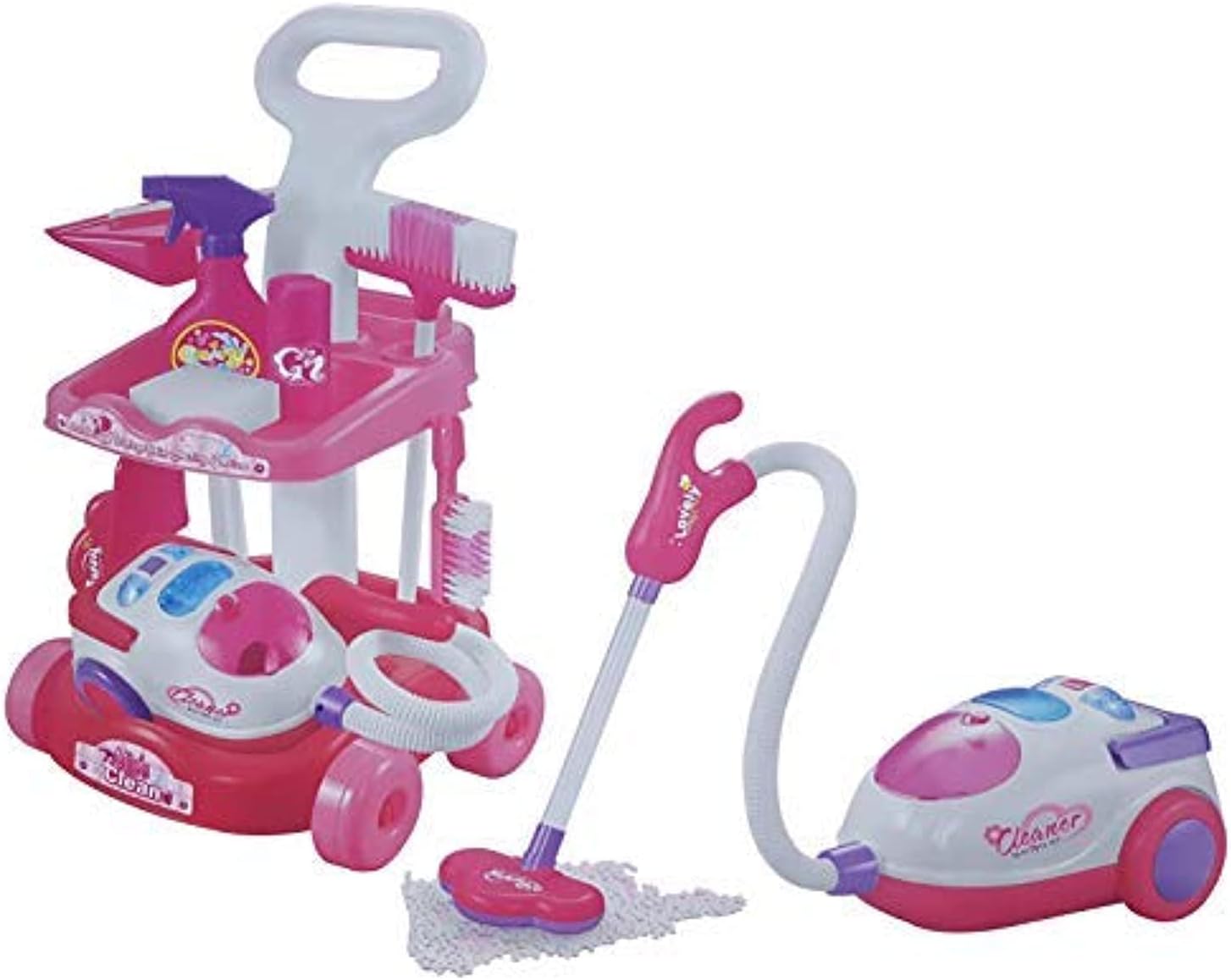 Vacuum Cleaner Children Cleaning Toys Set