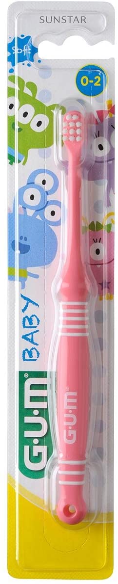فرشاة أسنان الأطفال GUM 213 من عمر 0 إلى سنتين