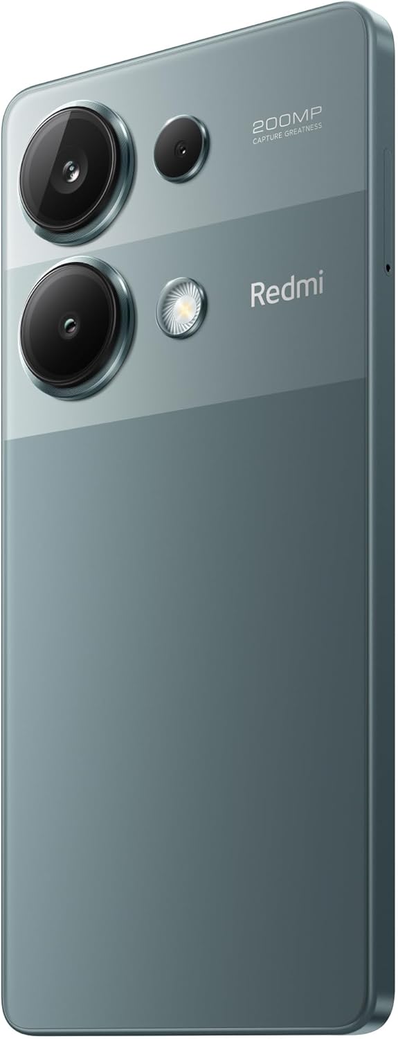 Xiaomi Redmi Note 13 Pro (Forest Green 12GB RAM, 512 Storage) - Ultra-clear 200MP camera with OIS |120Hz FHD+AMOLED display | Immersive viewing with ultra-thin bezels | 67W turbo charging