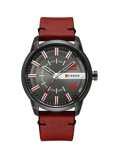 Men's 8306 Water Resistant Analog Watch - 47 mm - Red