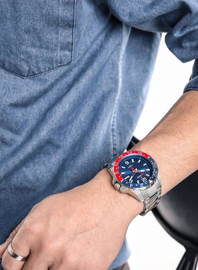 NAVIFORCE Men Luxury Watch Stainless Steel Calendar Waterproof Quartz Wristwatch NF9192