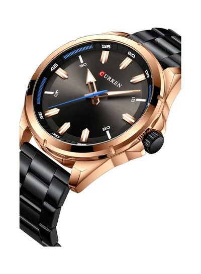 Men's 8320 Stainless Steel Analog Watch - 46mm - Black