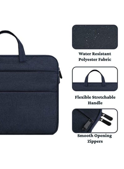 Laptop Bag For 15 Inches Laptops Fits Up to 16 Inches Laptops and Macbooks Water Resistant Premium Quality Fabric Toploader