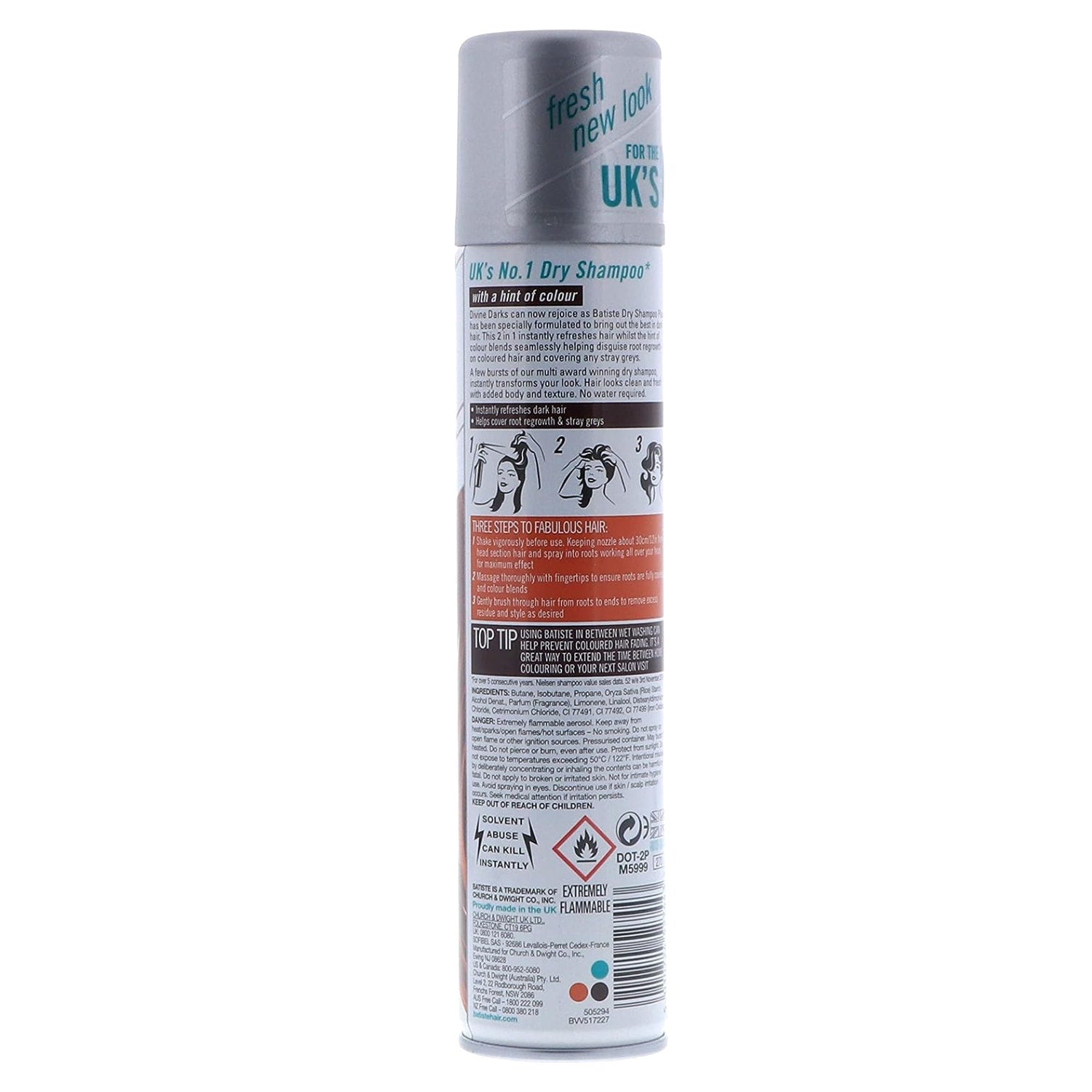 Dry Shampoo Dark 200 ml