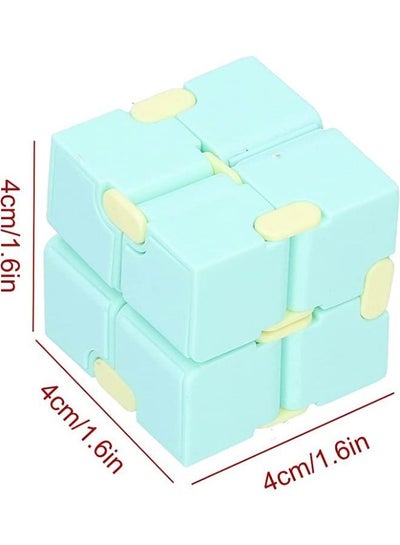 Infinity Cube Fidget Toy, Decompression Fingertip Toy, Portable Stress Relief Toy Fidget Toys Pack Magic Cube Fingertip Toy Puzzle Toy for Adults and Kids, Promote Logical Thinking