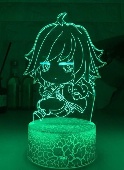 Giyu Tomioka Light Demon Slayer Kimetsu no Yaiba USB 3D Night Lamp Bedroom Decor