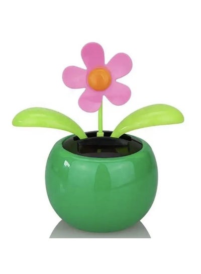 Solar Powered Flower Car Dashboard Ornament