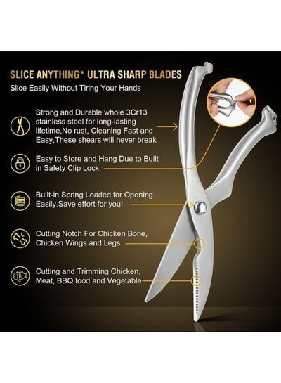 Heavy Duty Poultry Shears for Kitchen