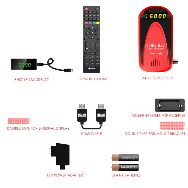 StarSat SR-5020HD Full HD Receiver